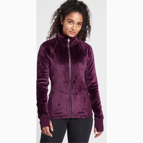 Athleta Cloud Fleece Jacket (S) - Picture 2 of 13
